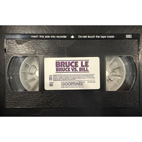 Bruce Vs. Bill VHS 1986 Bruce Le Bill Louie Ma Cheung Angela Yu Ching Kung-Fu R - Picture 3 of 3